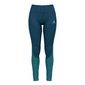 Odlo Run Easy Warm Hardloopbroek Lang Blauw Dames