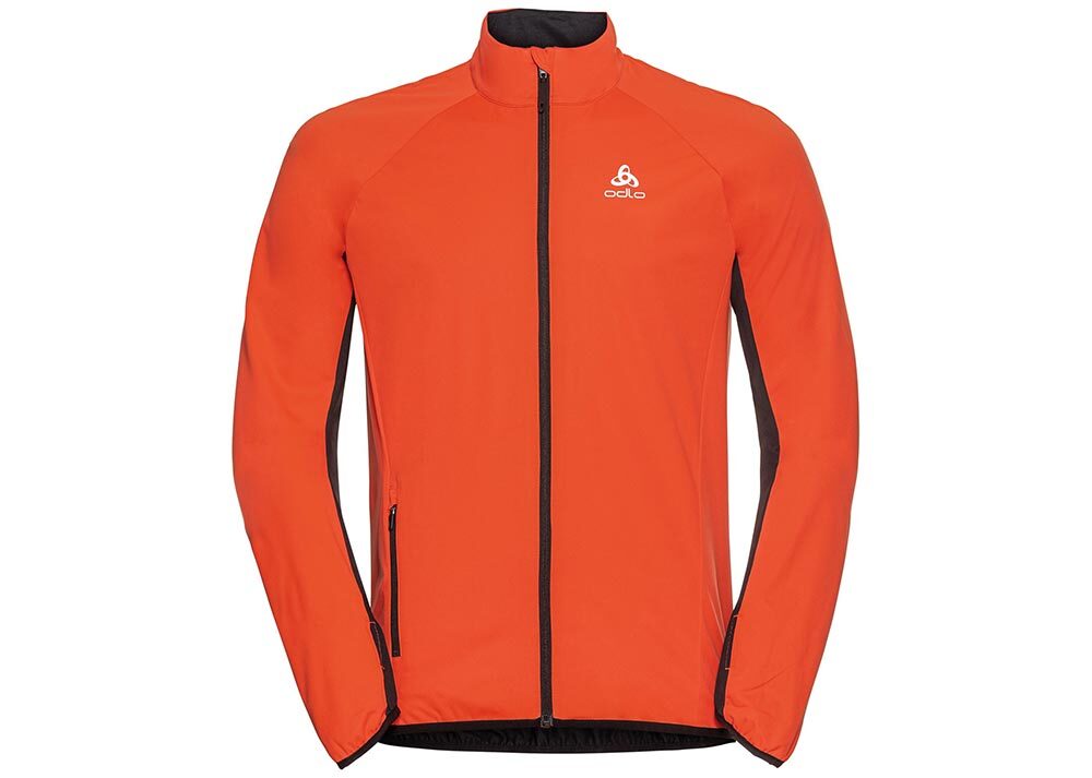 Odlo Zeroweight Logic Hardloopjack Oranje Heren