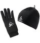 Odlo Polyknit Muts en Handschoenen Zwart