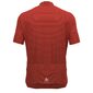 Odlo Essential Full Zip Fietsshirt Korte Mouwen Rood Heren