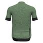 Odlo Zeroweight Full Zip Fietsshirt Korte Mouwen Groen/Zwart Heren