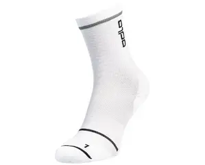 Odlo Ceramicool Reflective Micro Crew Sportsokken Wit