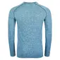 Odlo Essential Seamless Hardloopshirt Lange Mouwen Lichtblauw Melange Heren