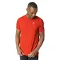 Odlo Essential Seamless Hardloopshirt Korte Mouwen Rood Melange Heren