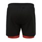 Odlo Zeroweight 5 Inch 2-in-1 Hardloopbroek Kort Zwart/Rood Heren