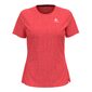 Odlo Zeroweight Engineered Chill-Tec Hardloopshirt Korte Mouwen Roze Dames