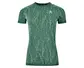 Odlo Zeroweight Ceramicool Hardloopshirt Korte Mouwen Groen Dames