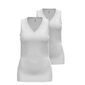 Odlo Active Everyday Eco BL Ondershirt Zonder Mouwen Wit Dames 2-Pack