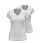 Odlo Active Everyday Eco BL Ondershirt Korte Mouwen Wit Dames 2-Pack