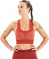 Odlo Seamless Medium Sport Beha Oranje/Rood
