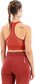 Odlo Seamless Medium Sport Beha Oranje/Rood