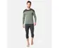 Odlo Revelstoke PW 150 BL Driekwart Thermo Onderbroek Grijs/Groen Heren