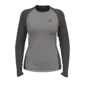 Odlo Natural Perform PW 150 BL Crew Thermoshirt Lange Mouwen Grijs Dames