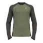 Odlo Natural Perform PW 150 BL Crew Thermoshirt Lange Mouwen Groen Heren