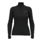 Odlo Merino 200 BL Turtle Half Zip Thermoshirt Lange Mouwen Zwart Dames
