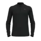 ODLO Merino 200 BL Turtle Half Zip Thermoshirt Lange Mouwen Zwart Heren — afbeelding 1