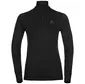 Odlo Active Warm Eco BL Turtle Neck Thermoshirt Lange Mouwen Zwart Dames