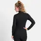 Odlo Active Warm Eco BL Turtle Neck Thermoshirt Lange Mouwen Zwart Dames
