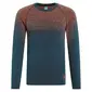 Odlo Performance Light Eco Crew Thermoshirt Lange Mouwen Blauw/Rood Heren