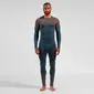 Odlo Performance Light Eco Crew Thermoshirt Lange Mouwen Blauw/Rood Heren