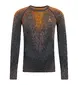 Odlo Blackcomb Eco Crew Thermoshirt Lange Mouwen Oranje/Blauw Heren