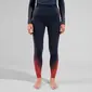Odlo Blackcomb Eco Thermobroek Lang Blauw/Oranje Dames