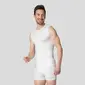Odlo Performance Light Eco BL Top Crew Ondershirt Zonder Mouwen Wit Heren