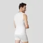 Odlo Performance Light Eco BL Top Crew Ondershirt Zonder Mouwen Wit Heren