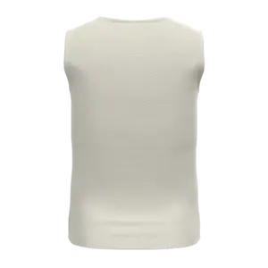 Odlo Merino PW 140 BL Top Crew Ondershirt Zonder Mouwen Beige Heren