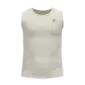 Odlo Merino PW 140 BL Top Crew Ondershirt Zonder Mouwen Beige Heren