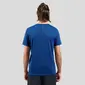 Odlo Zeroweight Chill-Tec Crew Hardloopshirt Korte Mouwen Blauw Heren