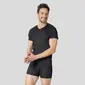 Odlo Active Everyday Eco BL Ondershirt Korte Mouwen Zwart Heren 2-Pack