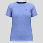 Odlo Essential Seamless Hardloopshirt Korte Mouwen Blauw Melange Dames