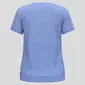 Odlo Essential Seamless Hardloopshirt Korte Mouwen Blauw Melange Dames