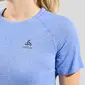 Odlo Essential Seamless Hardloopshirt Korte Mouwen Blauw Melange Dames