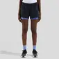 ODLO Zeroweight 3 Inch 2-in-1 Hardloopbroek Kort Zwart/Blauw Dames — afbeelding 2