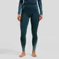 Odlo Blackcomb Eco Thermobroek Lang Blauw Dames