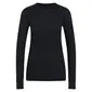 Odlo Blackcomb Merino PW140 Seamless Thermoshirt Lange Mouwen Zwart Dames