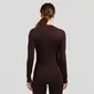 Odlo Active Warm Eco Crew Neck Thermoshirt Lange Mouwen Paars Dames