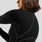 Odlo Active X-Warm BL Crew Thermoshirt Lange Mouwen Zwart Dames