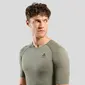 Odlo Merino PW 140 BL Top Crew Ondershirt Korte Mouwen Groen Heren