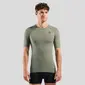 Odlo Merino PW 140 BL Top Crew Ondershirt Korte Mouwen Groen Heren