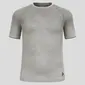 Odlo Performance Light Eco BL Top Crew Ondershirt Korte Mouwen Grijs Heren