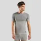 Odlo Performance Light Eco BL Top Crew Ondershirt Korte Mouwen Grijs Heren
