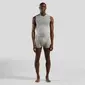 Odlo Performance Light Eco BL Top Crew Ondershirt Zonder Mouwen Grijs Heren