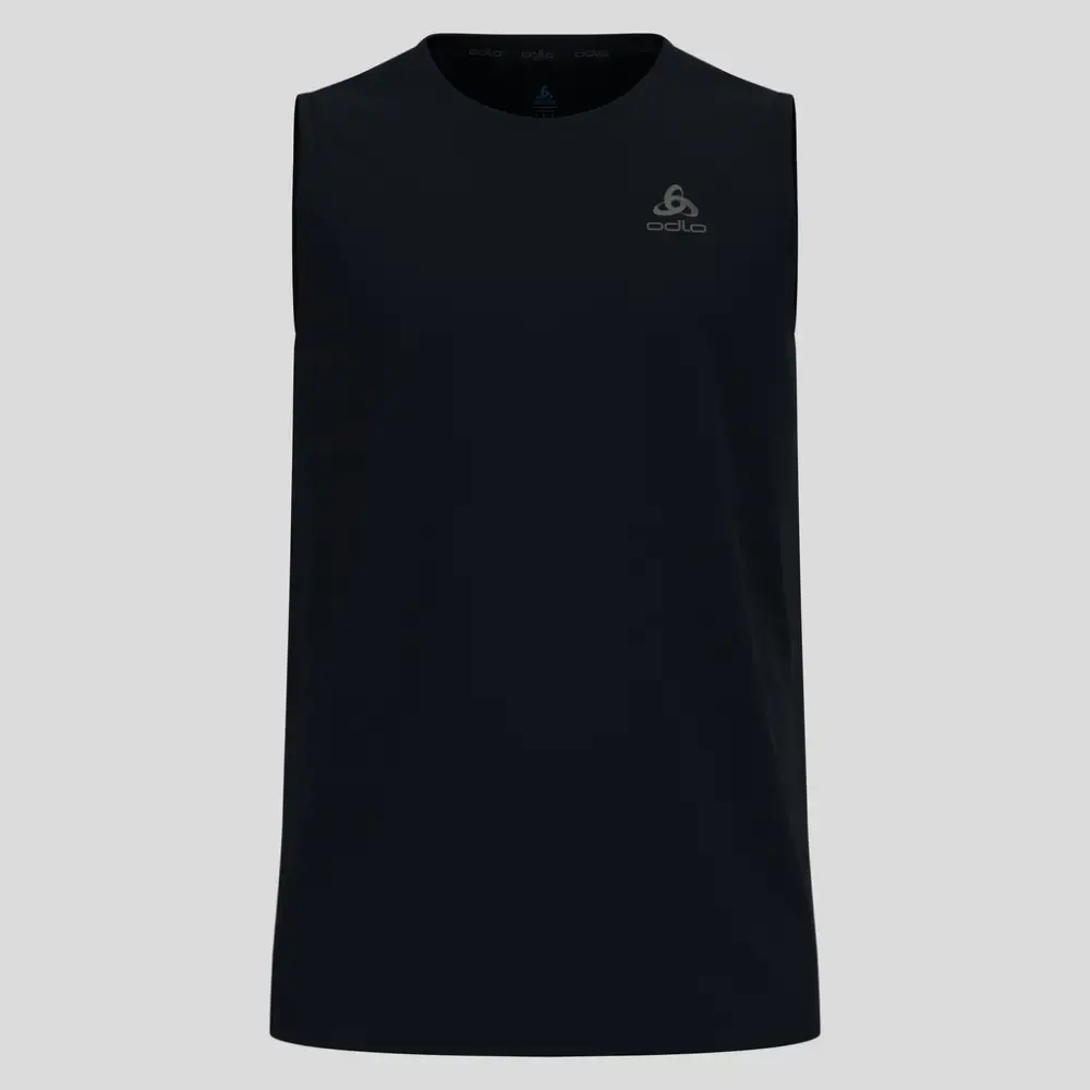 Odlo Essential Tank Crew Neck Ondershirt Zonder Mouwen Zwart Heren
