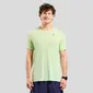 Odlo Essential Seamless Hardloopshirt Korte Mouwen Groen Heren
