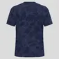 Odlo Zeroweight Chill-Tec Crew Hardloopshirt Korte Mouwen Blauw/Zwart Heren