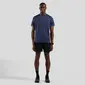 Odlo Zeroweight Chill-Tec Crew Hardloopshirt Korte Mouwen Blauw/Zwart Heren