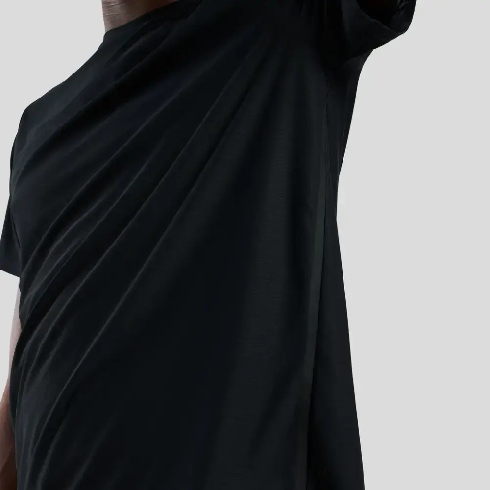 Odlo Zeroweight Chill-Tec CN Hardloopshirt Korte Mouwen Zwart Heren
